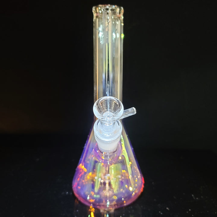 Raven Fumed Beaker Bong Glass Pipe Raven Glass   