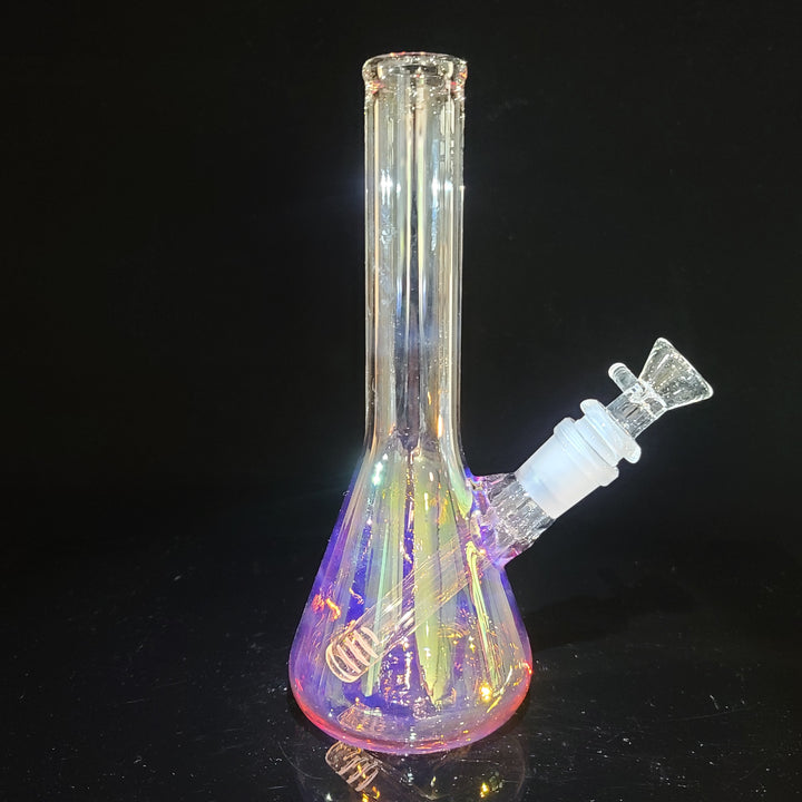 Raven Fumed Beaker Bong Glass Pipe Raven Glass   