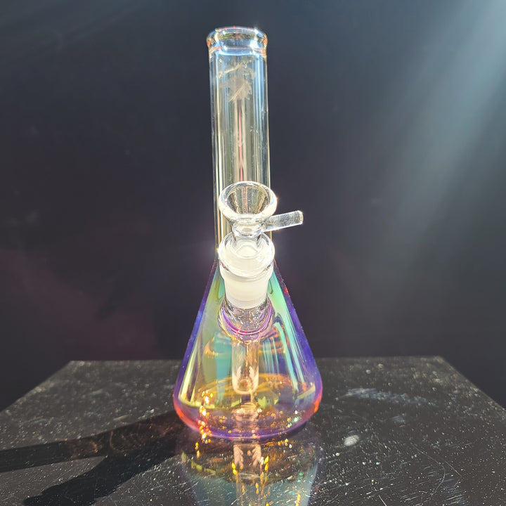 Raven Fumed Beaker Bong Glass Pipe Raven Glass   