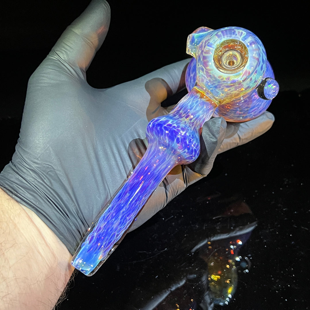 Purple Nebula Bubbler  Tako Glass   