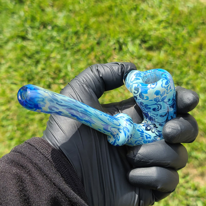 Carbon Tech Flower Sherlock from Bob Badtram Glass Pipe Bob Badtram   