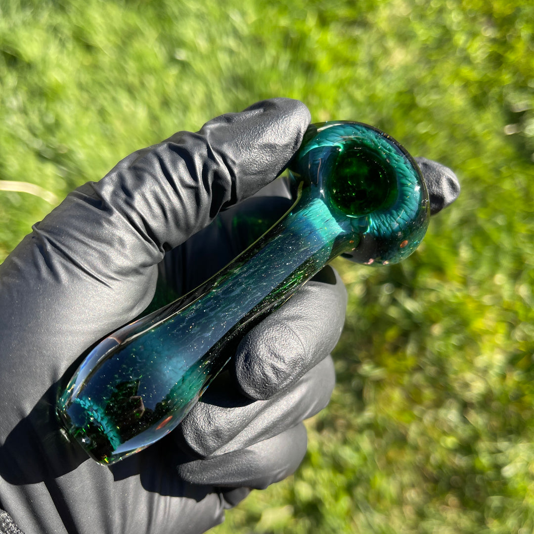 Experimental Jade Pipe Glass Pipe Beezy Glass   