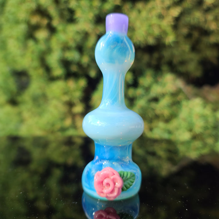 Rose Chillum Glass Pipe Chillery Bogart   