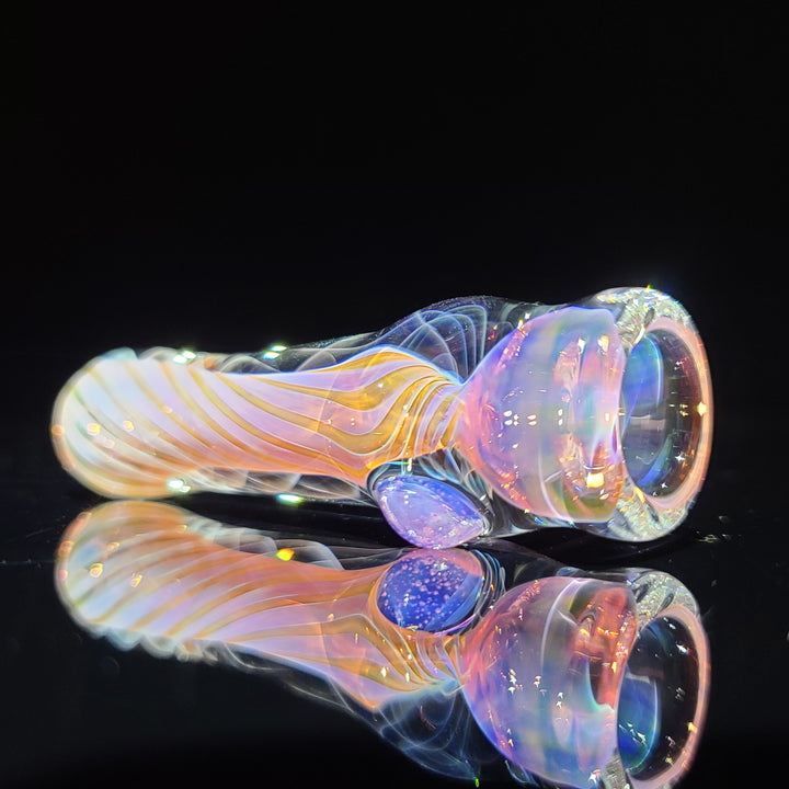 Thick Fume Chillum Glass Pipe Chuck Glass   