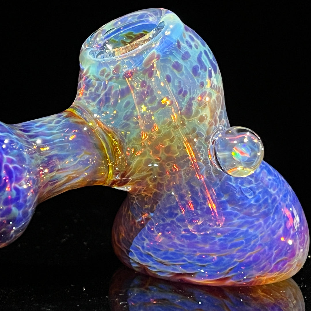 Purple Nebula Bubbler  Tako Glass   