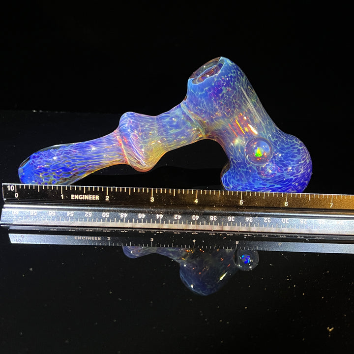 Purple Nebula Bubbler  Tako Glass   