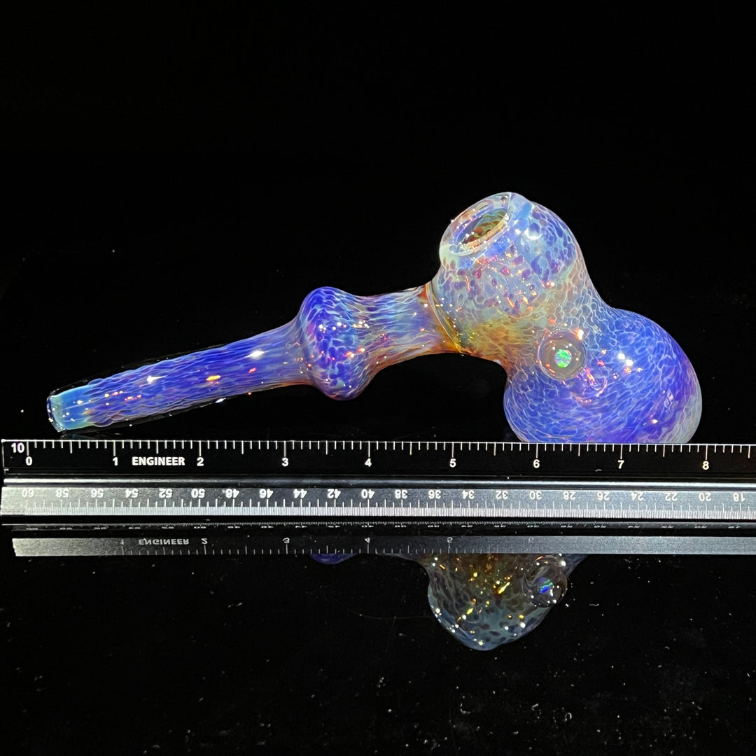 Purple Nebula Bubbler  Tako Glass   