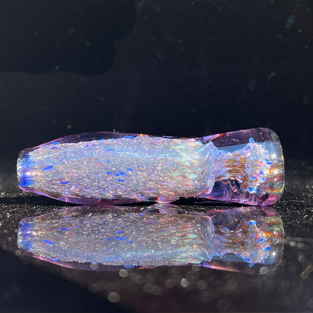 Black Plasma Opal Chillum custom Glass Pipe Tako Glass   