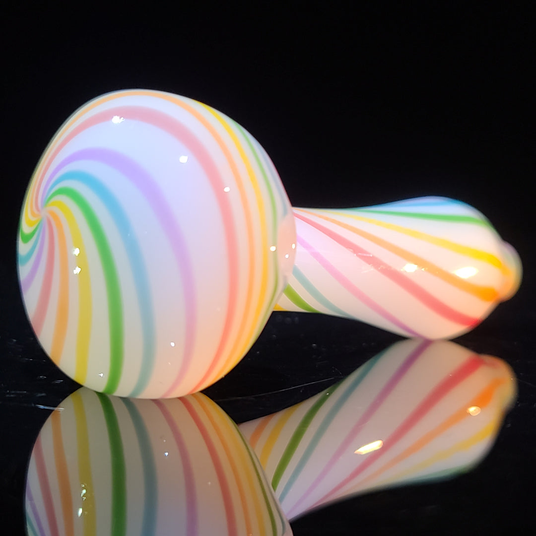 Fruit Stripe Heart Spoon Glass Pipe Glass Happy   