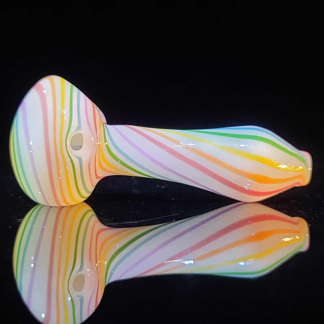 Fruit Stripe Heart Spoon Glass Pipe Glass Happy   