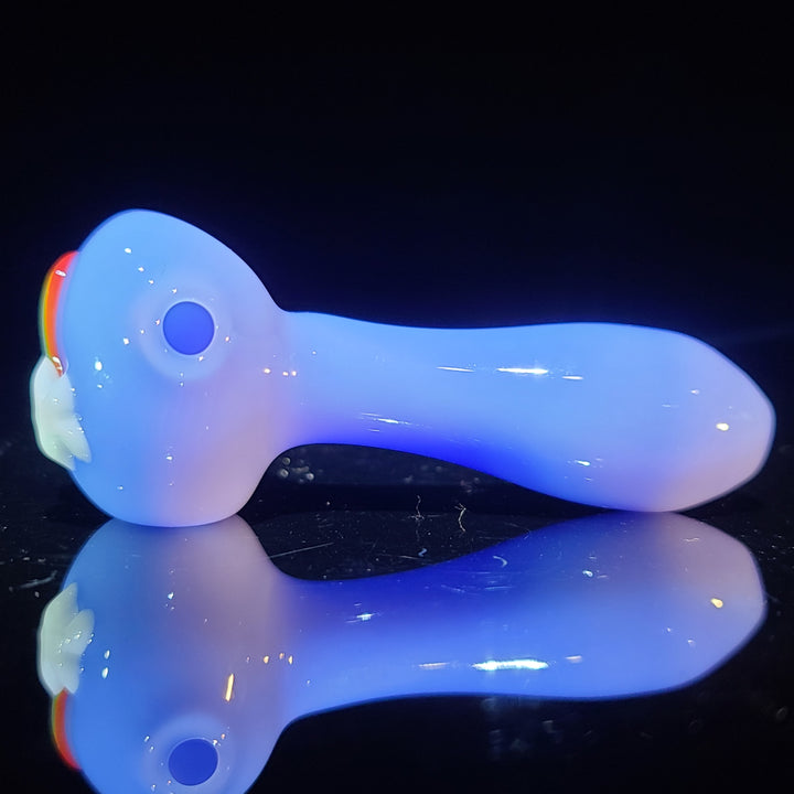 Rainbow Spoon Glass Pipe Glass Happy   