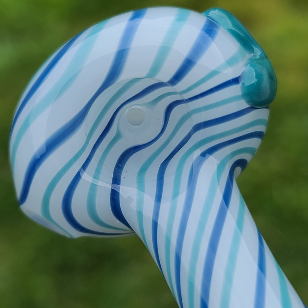 Fruit Stripe Heart Spoon Glass Pipe Glass Happy   