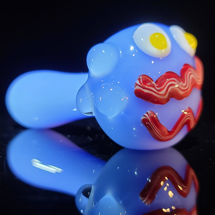 Bacon Face Spoon Glass Pipe Glass Happy   