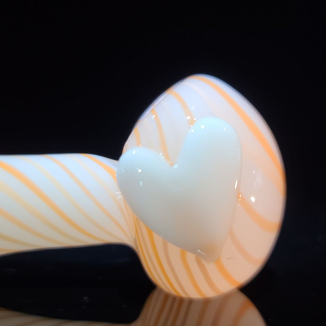 Fruit Stripe Heart Spoon Glass Pipe Glass Happy   