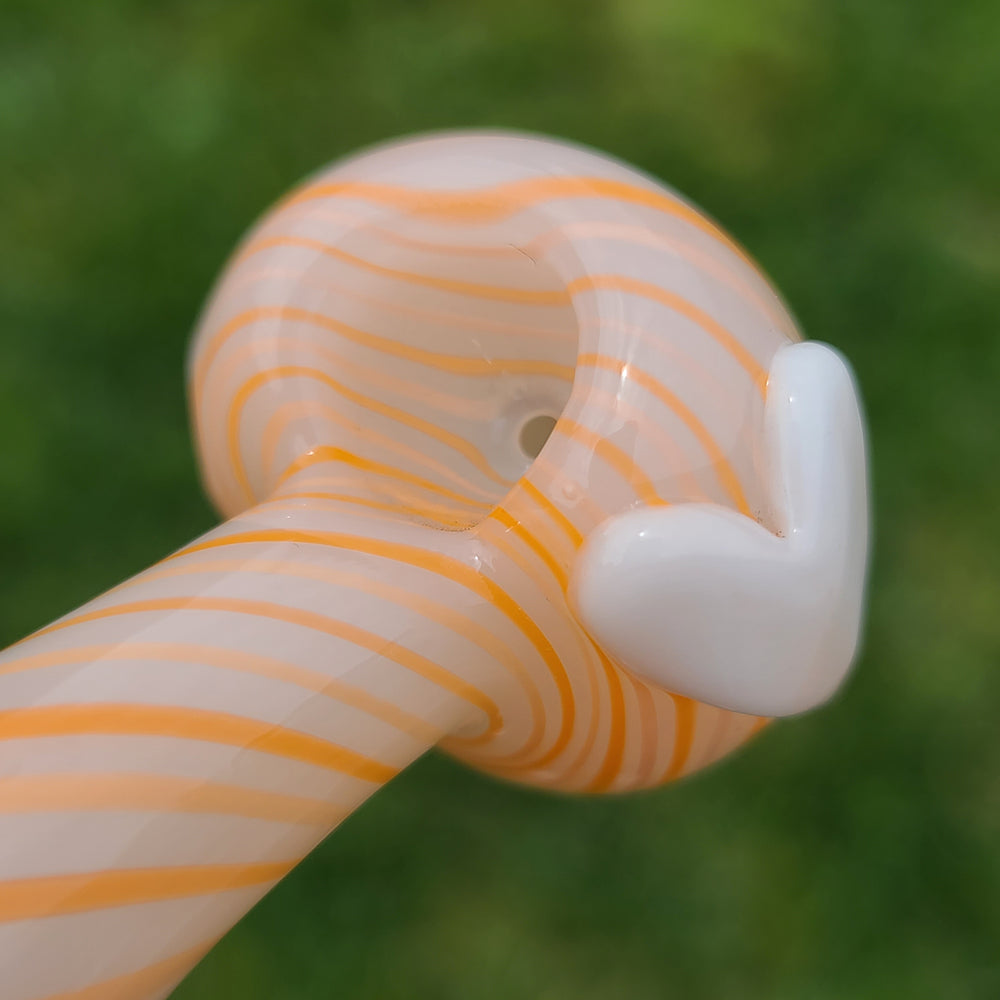 Fruit Stripe Heart Spoon Glass Pipe Glass Happy   