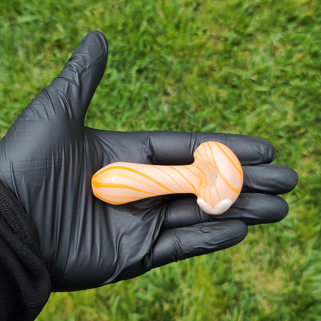 Fruit Stripe Heart Spoon Glass Pipe Glass Happy   