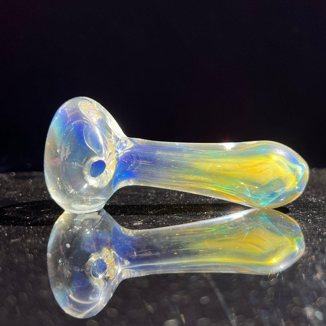 Fumed Color Changer Spoon Glass Pipe TG   