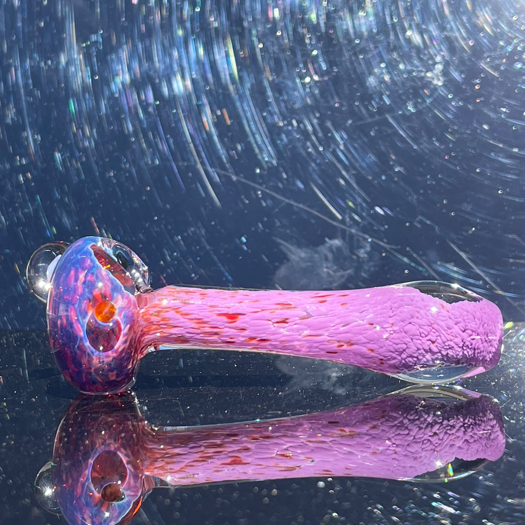 Purple Magic Opal Marble Pipe Glass Pipe Beezy Glass   