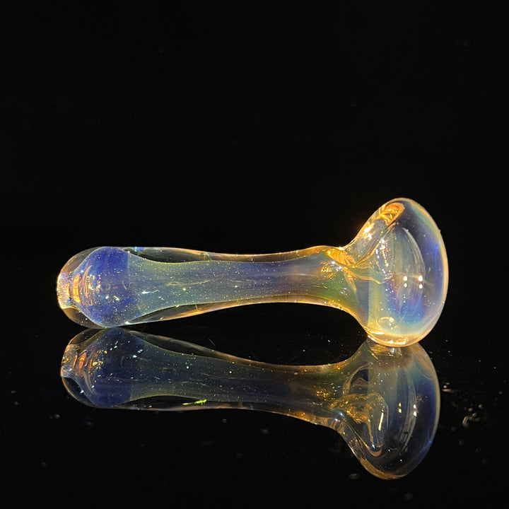 Fumed Color Changer Spoon Glass Pipe TG   