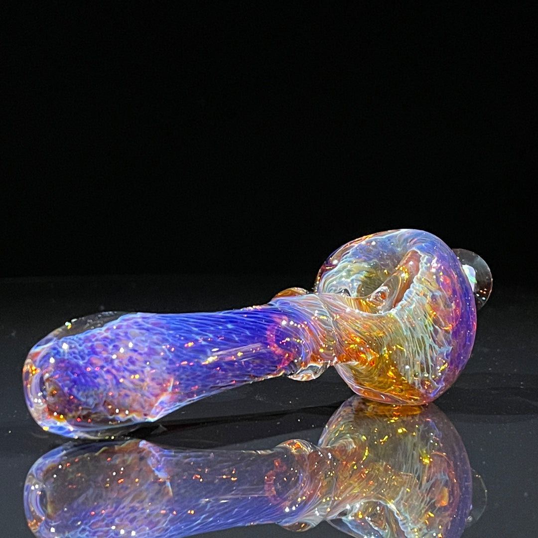 Purple Frit Opal Pocket Pipe Glass Pipe Beezy Glass