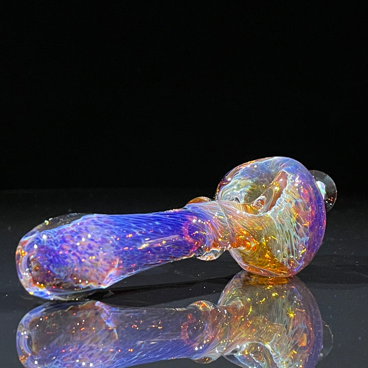 Purple Frit Opal Pocket Pipe Glass Pipe Beezy Glass