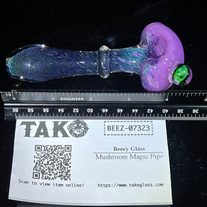 Mushroom Magic Pipe Glass Pipe Beezy Glass