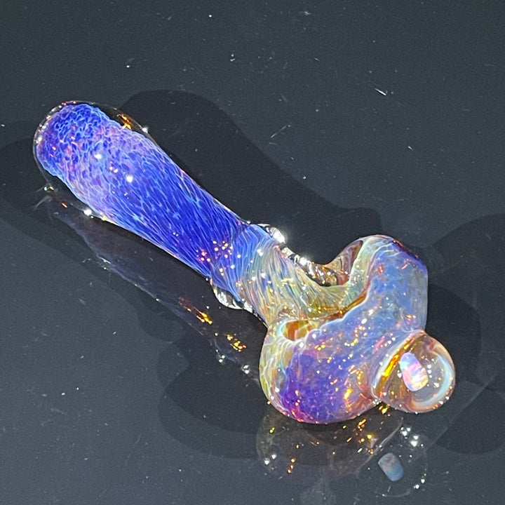 Purple Frit Opal Pocket Pipe Glass Pipe Beezy Glass