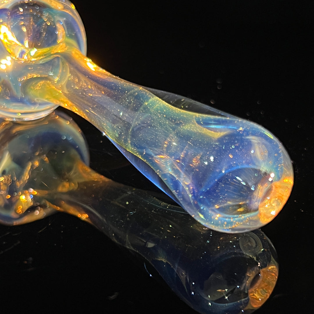 Fumed Color Changer Spoon Glass Pipe TG   