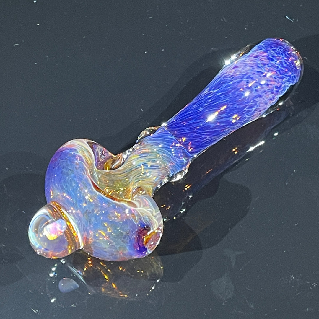 Purple Frit Opal Pocket Pipe Glass Pipe Beezy Glass