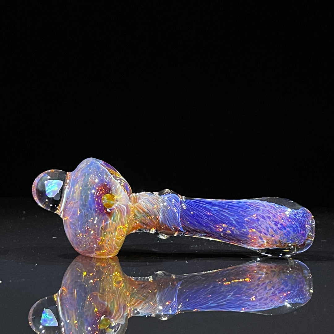 Purple Frit Opal Pocket Pipe Glass Pipe Beezy Glass