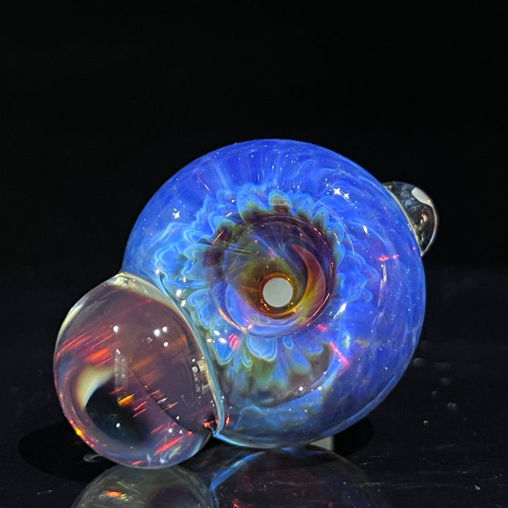 14mm Purple Nebula Pull Slide Accessory Tako Glass   