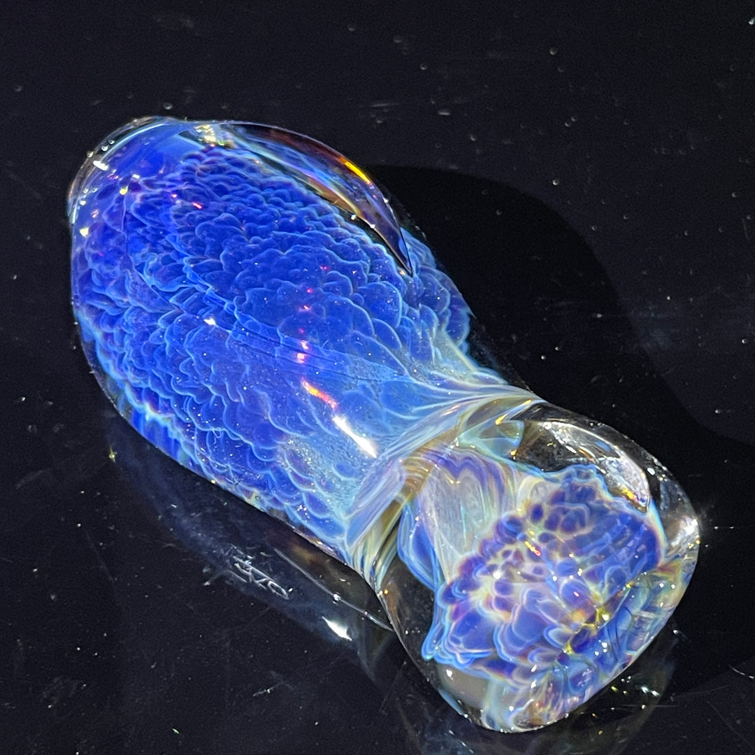 Purple Nebula Window Chillum Glass Pipe Tako Glass   