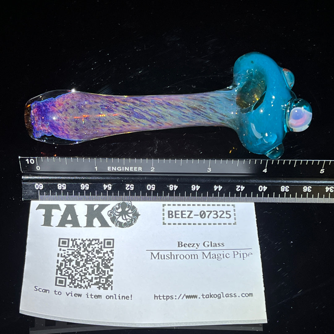 Mushroom Magic Pipe Glass Pipe Beezy Glass