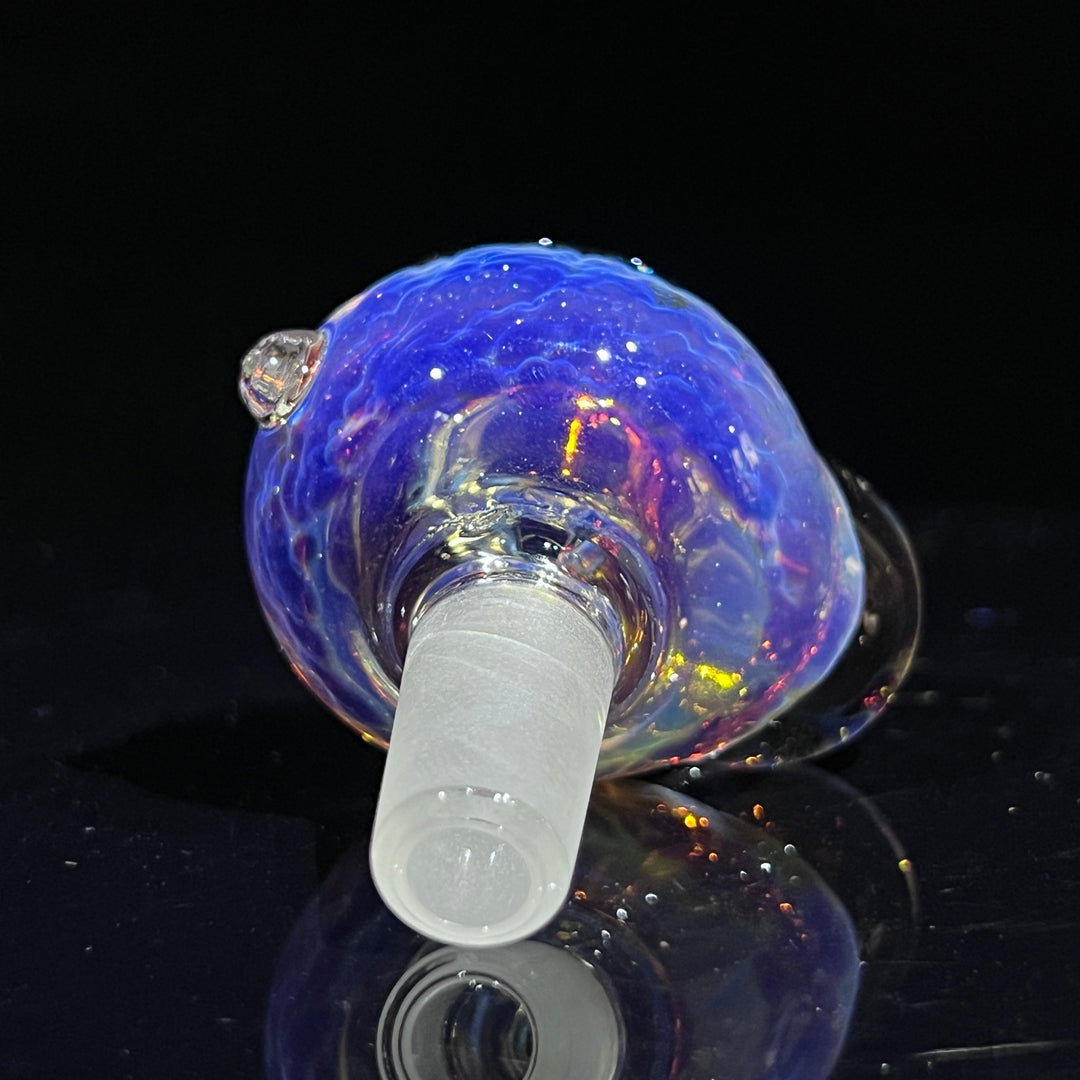 14mm Purple Nebula Pull Slide Accessory Tako Glass   