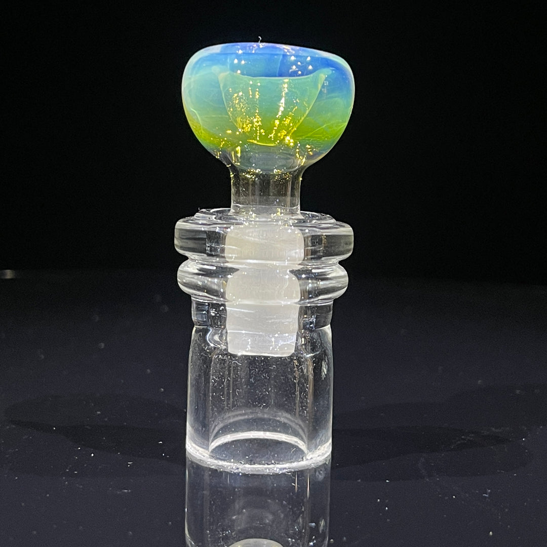 10.5" Fumed Mushroom Beaker Bong Glass Pipe Mary Jane's Glass