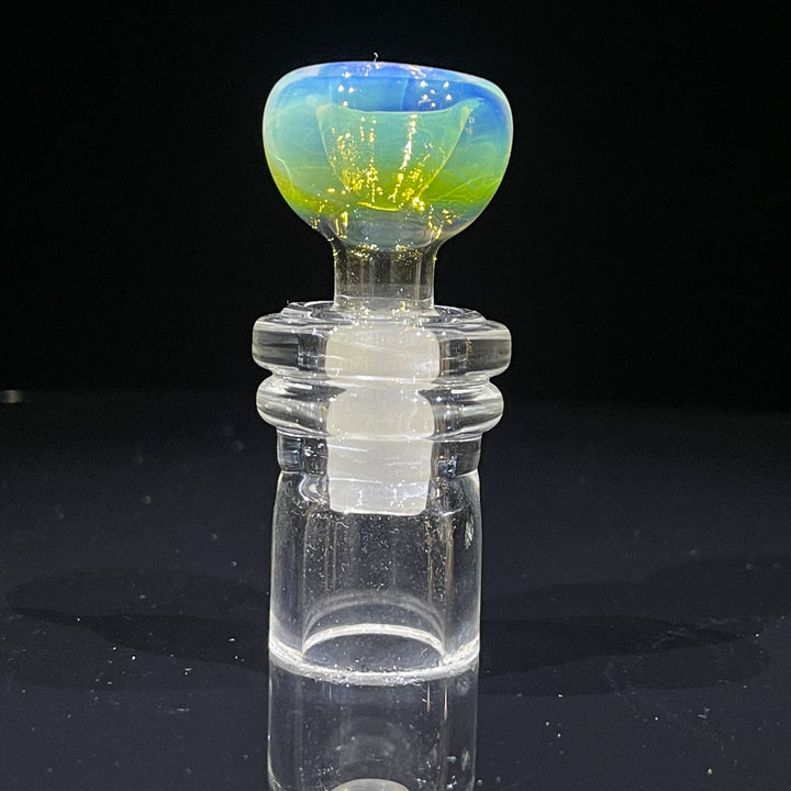 10.5" Fumed Mushroom Beaker Bong Glass Pipe Mary Jane's Glass