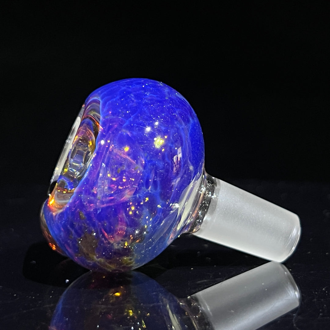 14mm Purple Nebula Pull Slide Accessory Tako Glass   