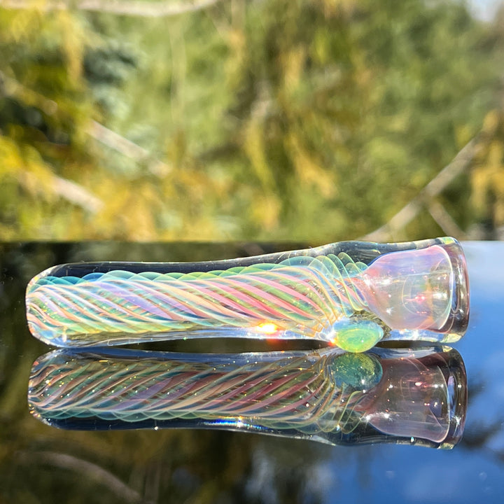 Thick Fume Chillum + Case Combo Glass Pipe Chuck Glass