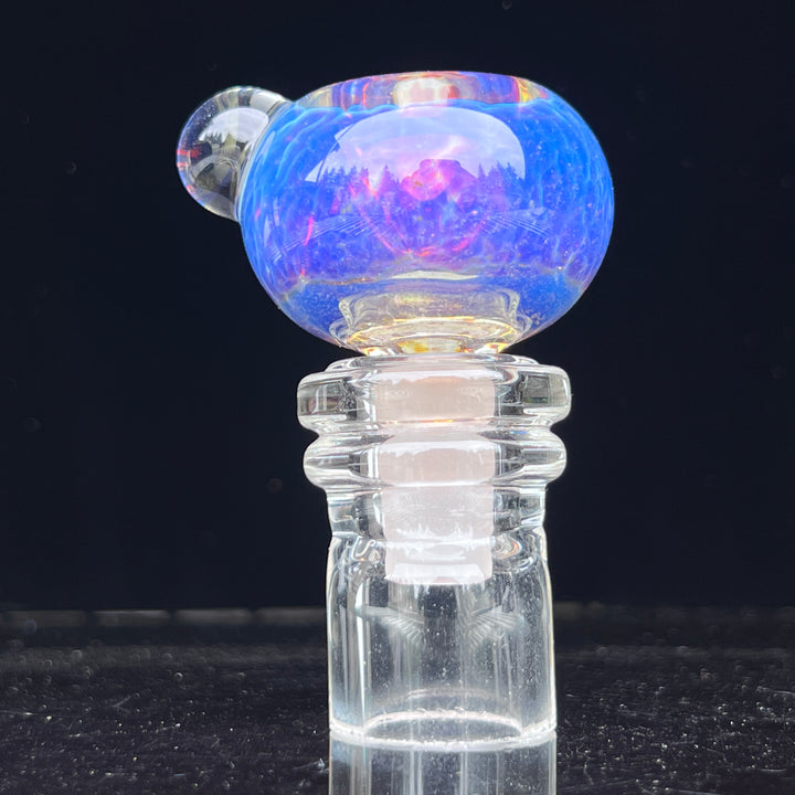 14mm Purple Nebula Pull Slide Accessory Tako Glass   