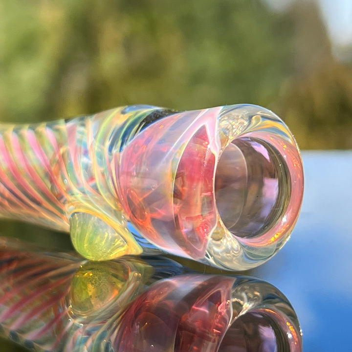 Thick Fume Chillum + Case Combo Glass Pipe Chuck Glass