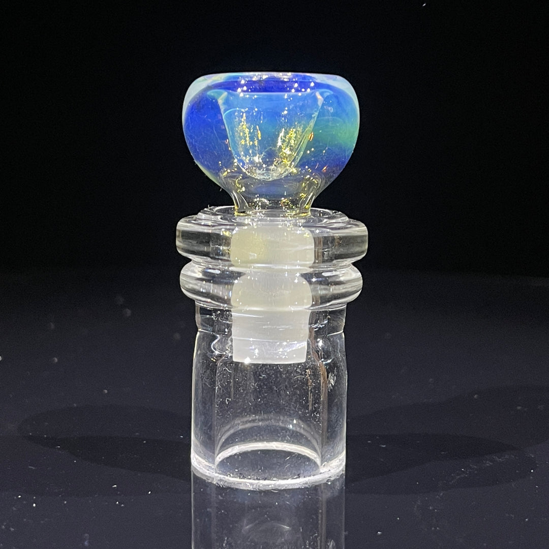 10.5" Fumed Mushroom Beaker Bong Glass Pipe Mary Jane's Glass