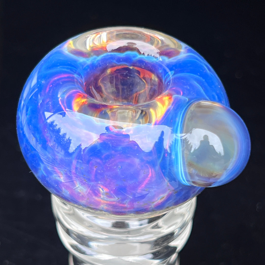 14mm Purple Nebula Pull Slide Accessory Tako Glass   