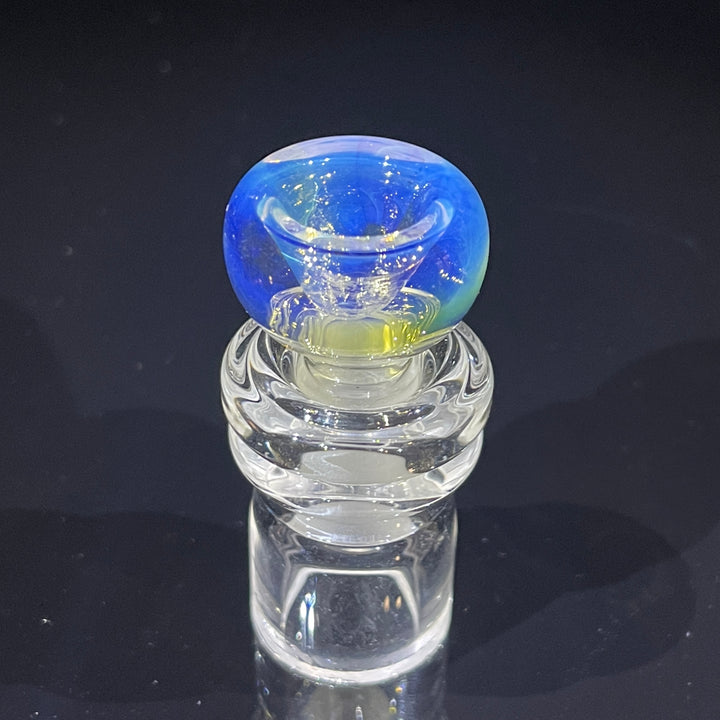 10.5" Fumed Mushroom Beaker Bong Glass Pipe Mary Jane's Glass