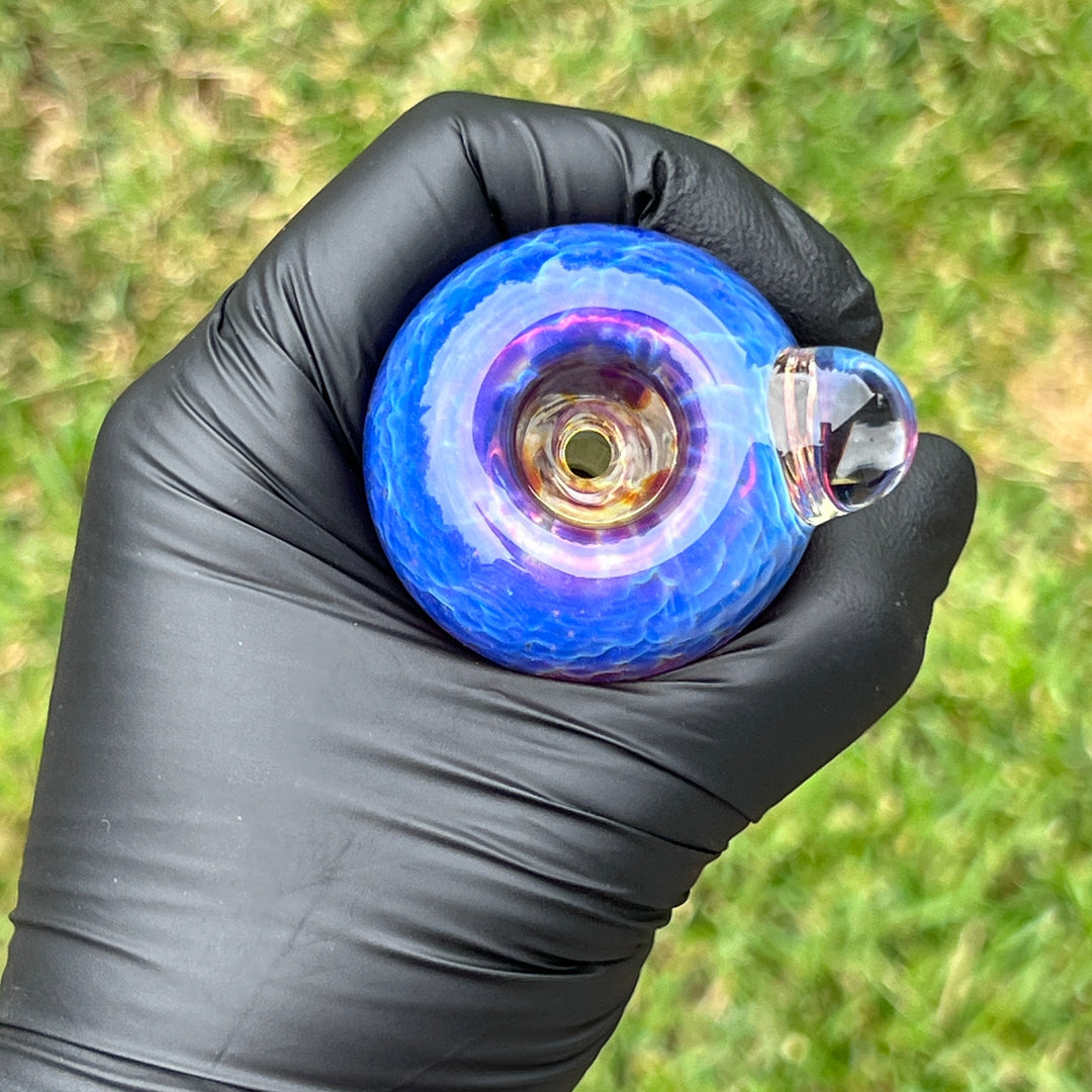 14mm Purple Nebula Pull Slide Accessory Tako Glass   