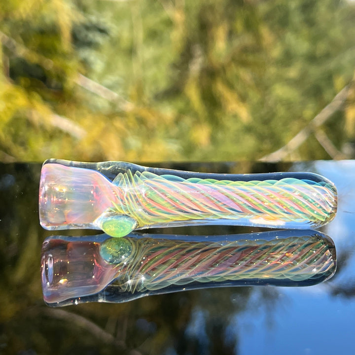 Thick Fume Chillum + Case Combo Glass Pipe Chuck Glass