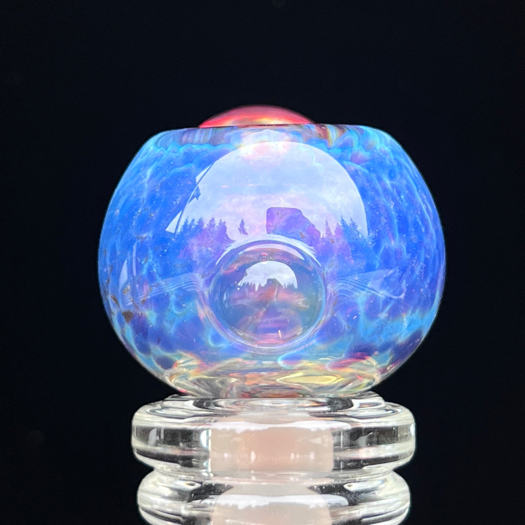 14mm Purple Nebula Pull Slide Accessory Tako Glass   