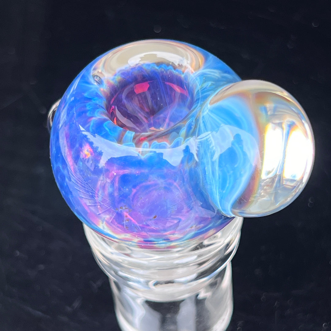 14mm Purple Nebula Pull Slide Accessory Tako Glass   