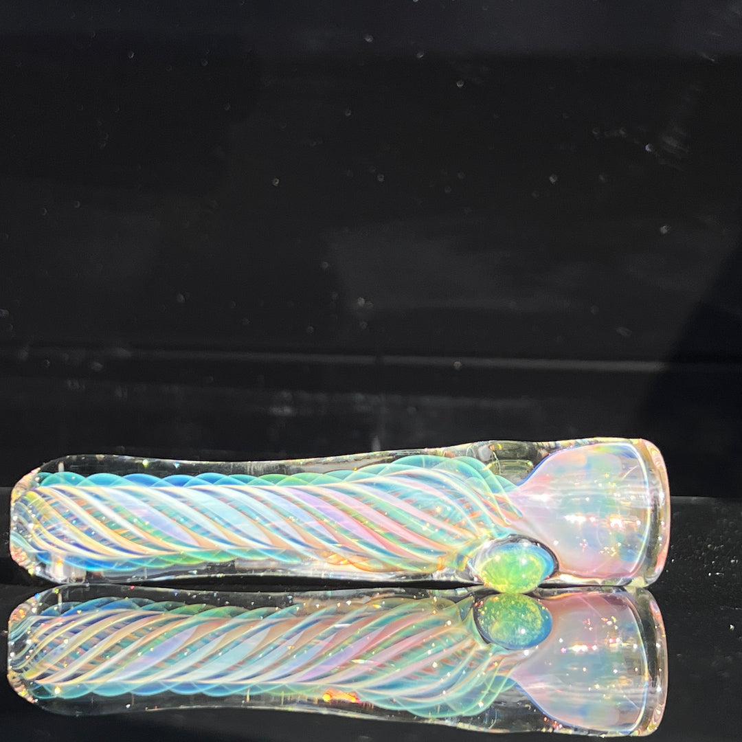 Thick Fume Chillum + Case Combo Glass Pipe Chuck Glass