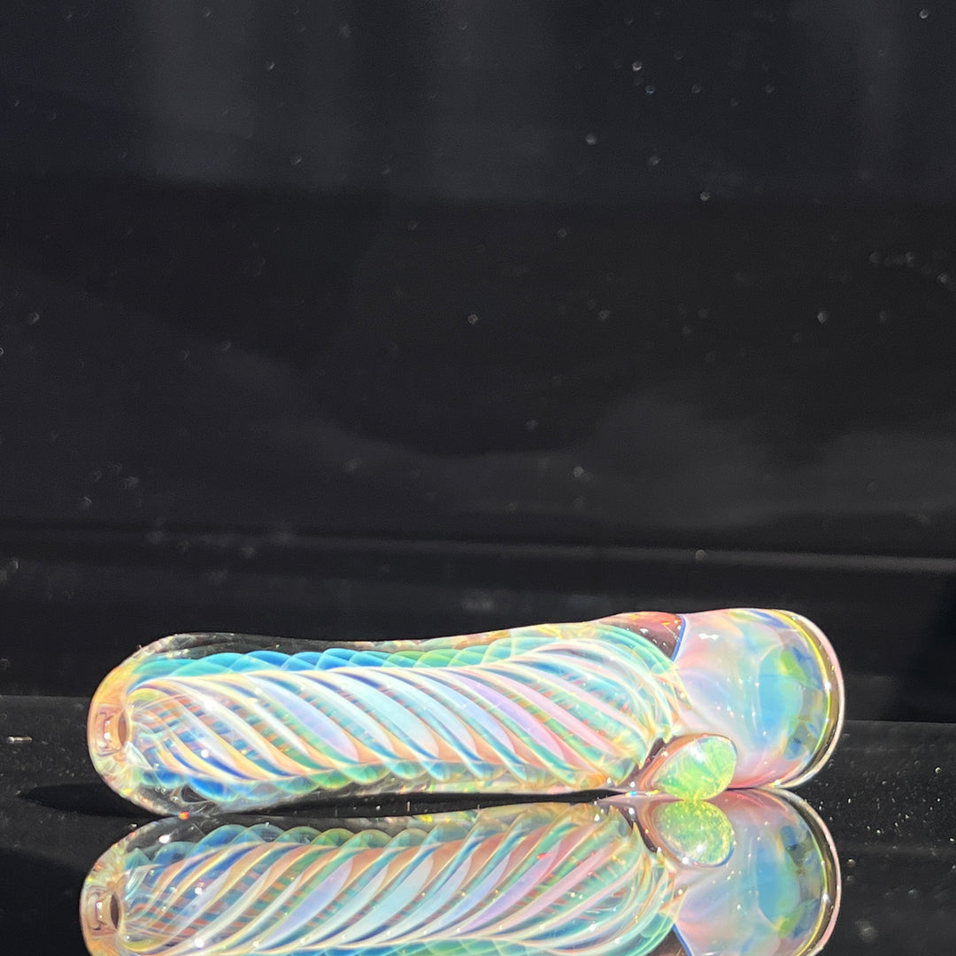 Thick Fume Chillum + Case Combo Glass Pipe Chuck Glass