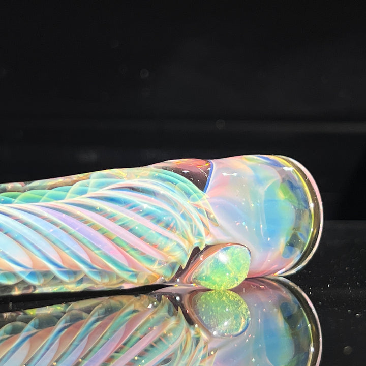 Thick Fume Chillum + Case Combo Glass Pipe Chuck Glass